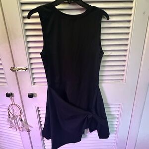 Stretchy Wrap Dress  (With Shorts)